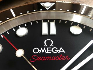 OMEGA 007 SHOWROOMS PROMOTION EXHIBITIONS DEALER WALL CLOCK 2