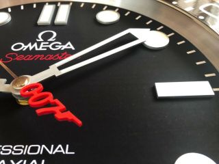OMEGA 007 SHOWROOMS PROMOTION EXHIBITIONS DEALER WALL CLOCK 4