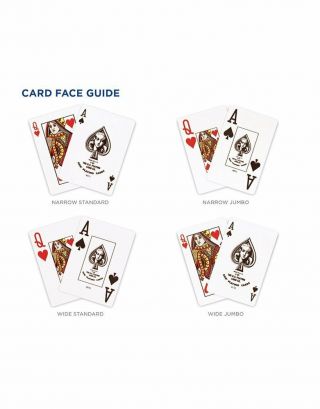 KEM Paisley Red and Blue,  Bridge Size - Jumbo Index Playing Cards Pack of 2 4