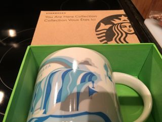Starbucks Niagara Falls You Are Here Coffee Mug,  With Tag,