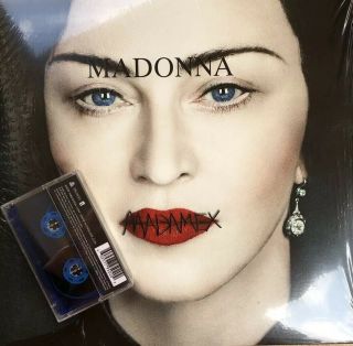 Madonna Madame X Blue Vinyl Limited Edition 1000,  Uk Exclusive Blue Cassette