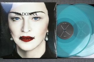MADONNA MADAME X BLUE VINYL LIMITED EDITION 1000,  UK EXCLUSIVE BLUE CASSETTE 3