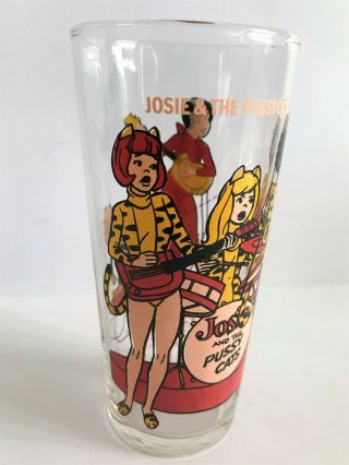 1977 Hanna - Barbera Josie & The Pussycats Pepsi Collectors Series Glass 6