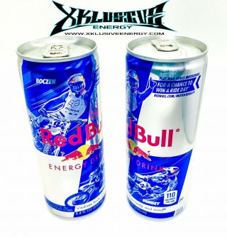 19’ Red Bull Energy Limited Edition Mad Skills Motocross Roczen/dungy 2 Cans
