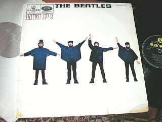 The Beatles - Help 1965 Uk Mono Lp / Inner