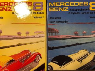 Mercedes Benz The Supercharged 8 - Cylinder Cars Of The 1930s Volume 1 And 2