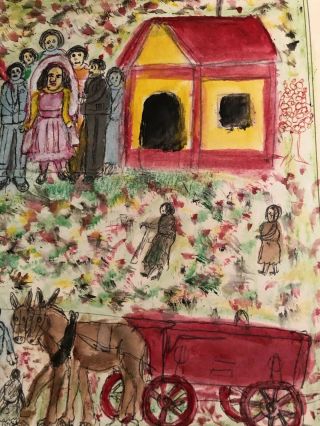 MC 5 Cents Jones Wedding In The Country Outsider Art 4