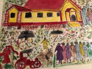 MC 5 Cents Jones Wedding In The Country Outsider Art 7