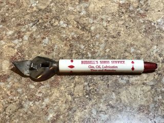 Russell’s Sohio Gas Station Vintage Arlington Ohio Can/bottle Opener