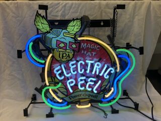 Magic Hat Brewing Electric Peel Grapefruit Ipa Neon Bar Beer Sign