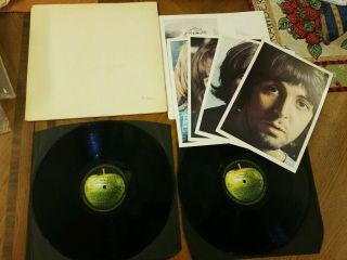 Beatles White Album Uk Mono,  Low Number 0083218 Rare No Emi
