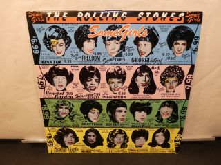 The Rolling Stones: Some Girls (strongvg,  1st Press Coc - 39108 Lp) Sterling