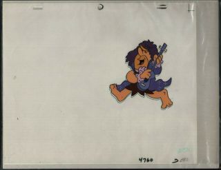 Barney Rubble Fruity Pebbles Ad Animation Cel - Flintstones