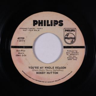 Crossover Soul 45 - Bobby Hutton - You 