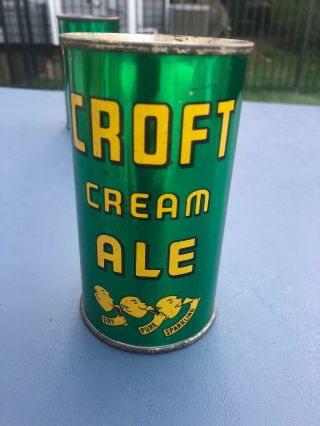 Croft Cream Ale - Flat Top Beer Can