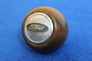 Ford Wooden Knob Gear Shift Knob Accessory F150 Truck Bronco Mustang Galaxie GT 2