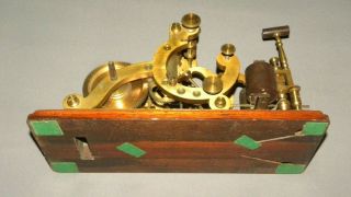 Antique Bronze Boston Telegraph Receiver Machine 1940 ' s 6