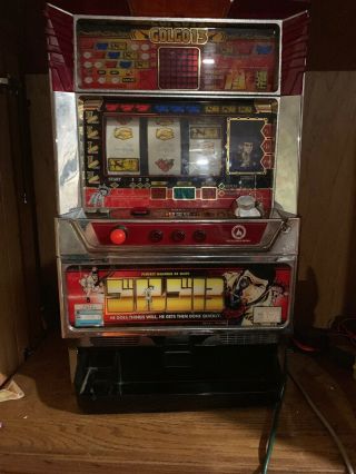 Quarter Pachislo Golgo 13 / Mission Impossible Slot Machine