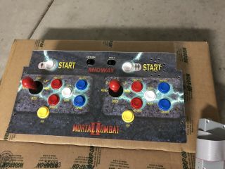 Arcade1up Mortal Kombat Ii Replacement Control Deck Arcade Panel Joystick