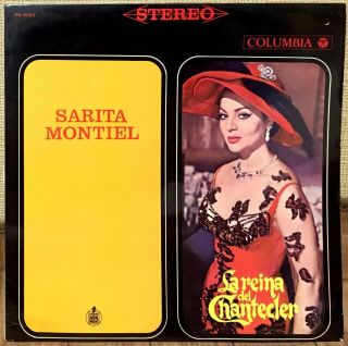 Sarita Montiel - La Reina Del Chantcler 1963 Japan Thin Sleeve Lp Ps - 3007 /sara