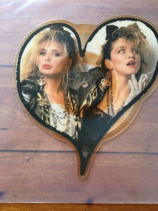 Madonna - Into The Groove - Heart - Shaped Pic Disc - Desperately Seeking Susan