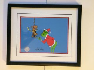 Limited " How The Grinch Stole Christmas " Sericel W/authentication Seal