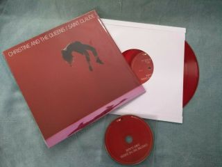 Christine And The Queens St Claude Very Rare 10 Inch Red Vinyl Ep,  Cd