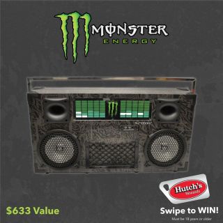 Monster Energy Bumpboxx Bluetooth And Karaoke Boombox