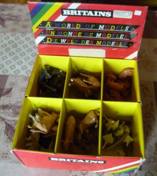 Britains 7158 Farm Animals And Figures 54pieces Box