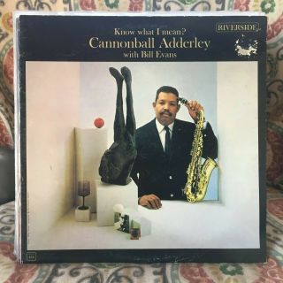 Cannonball Adderley W/ Bill Evans Know What I Mean? Riverside Lp Mono