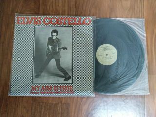Elvis Costello Rare Aussie 4 Track Sampler Ec - 1 Stiff