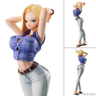 Anime Dragon Ball Gals Android No.  18 Ver.  Iii Pvc Figure Statue