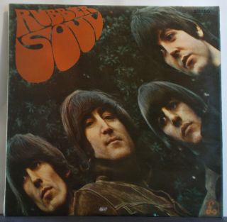 The Beatles Rubber Soul Uk 2nd Stereo Lp 