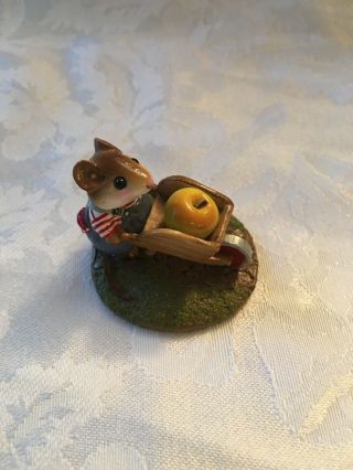 Wee Forest Folk Harvest Mouse Annette Peterson 1983 104,  Rare