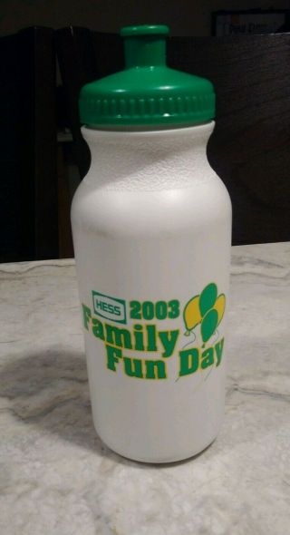 HESS FAMILY FUN DAY ITEMS: WATER BOTTLES,  TOTE BAG,  FRISBEE AND FIRST AID KIT 2