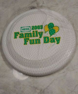 HESS FAMILY FUN DAY ITEMS: WATER BOTTLES,  TOTE BAG,  FRISBEE AND FIRST AID KIT 6