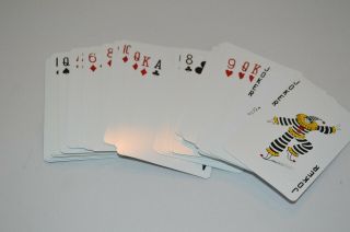 Braille Deck of Playing Cards - Red 4