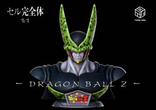 Three Nine Studios Dragonball 1/1 Perfect Cell Bust Resin Statue Dj
