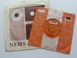 The Beatles 1962 Polydor 45 My Bonnie Jan 1962 Nems Bag