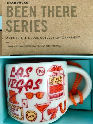Starbucks 2oz Demitasse Las Vegas,  Nevada Been There Mug Ornament Cup Mini Mug