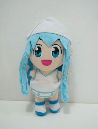 Squid Girl Shinryaku Ika Musume Movic Plush 9 " Stuffed Toy Doll Japan