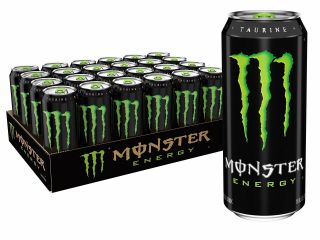 Monster Energy Drink,  Green,  16 Ounce (pack Of 24)
