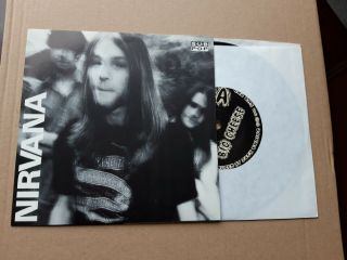 Nirvana Love Buzz Debut Sub Pop 7 " Vinyl Ex,  /ex,  765/1000 Kurt Cobain 1988