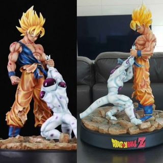 Dragon Ball 1/6 Son Goku Frieza Model Resin Statue Figurine 16  H