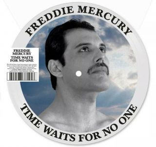 Freddie Mercury - Time Waits For No One - 7 " Picture Disc Queen In Hand