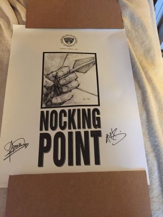 Stephen Amell Hand Signed Autograph Arrow Nocking Point 18x24 Poster