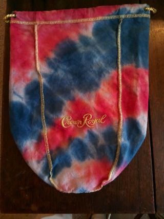 Crown Royal Tie Dye Bag