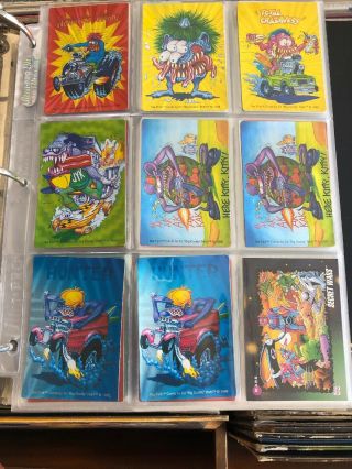 1998 Rat Fink Trading Cards Cards Ed " Big Daddy " Roth 40,  Cards