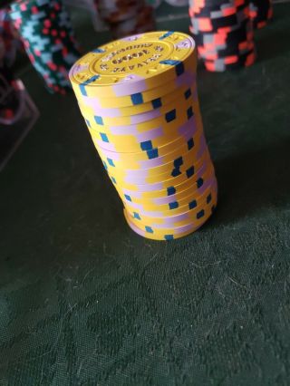 20 Paulson Pcr Private Cardroom.  $1000 Yellow.
