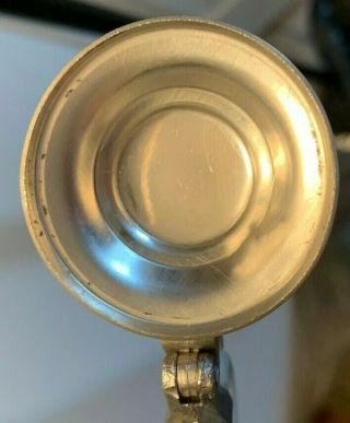 7 German Mini Beer Stein Lidded Mug Shot Glasses Rein Zinn BMF W.  Germany 7